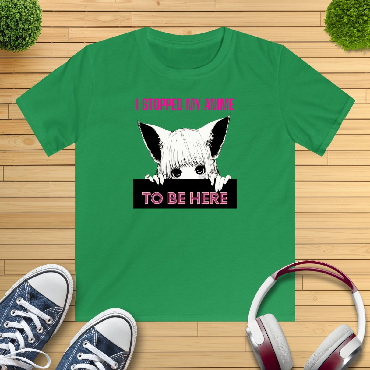 Manga Girl Kinder T-Shirt