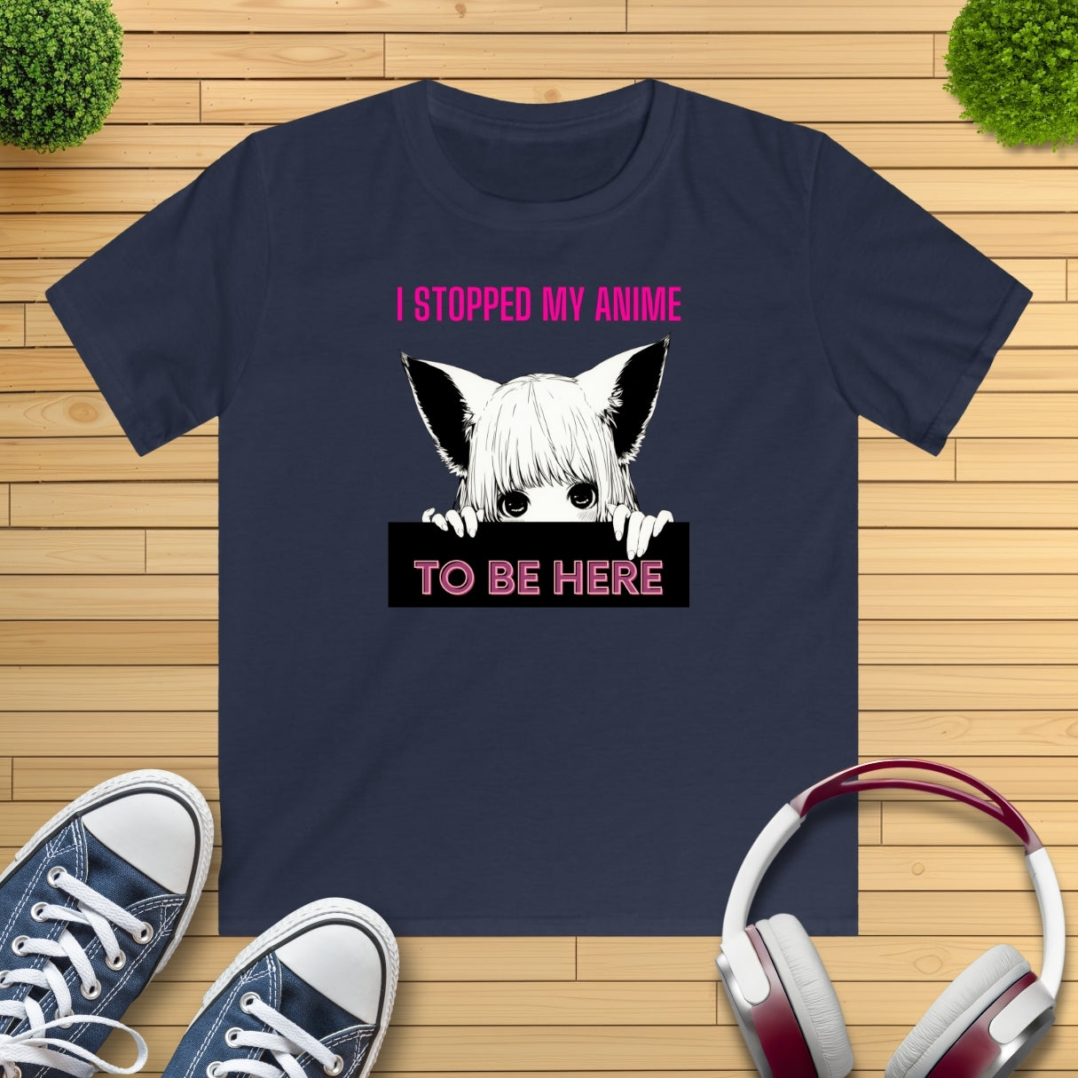Manga Girl Kinder T-Shirt