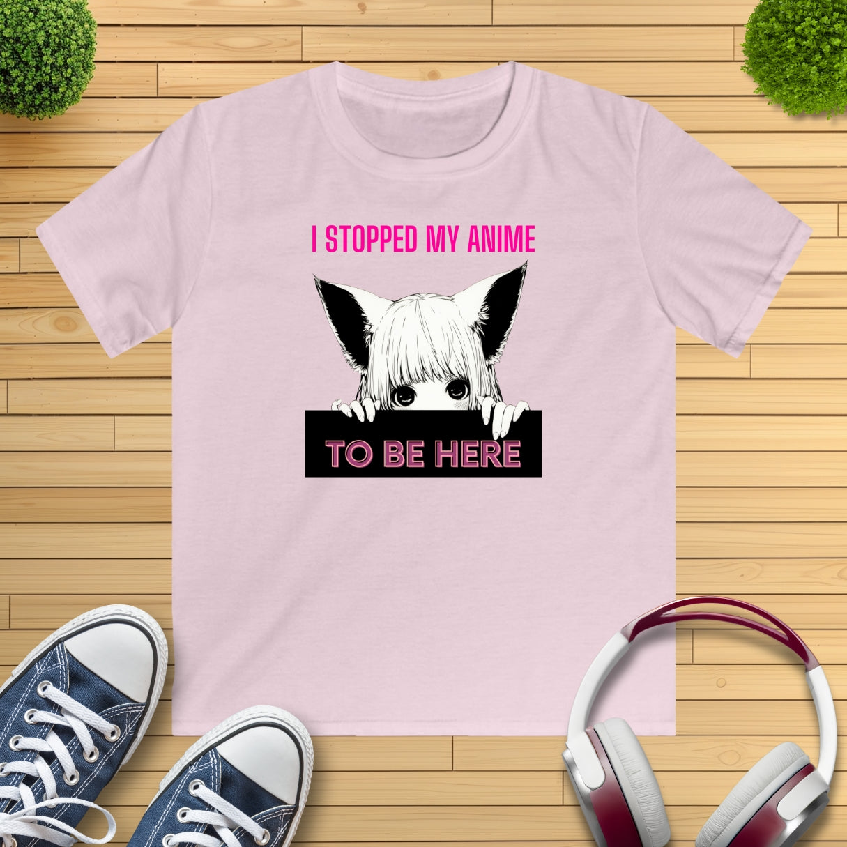 Manga Girl Kinder T-Shirt