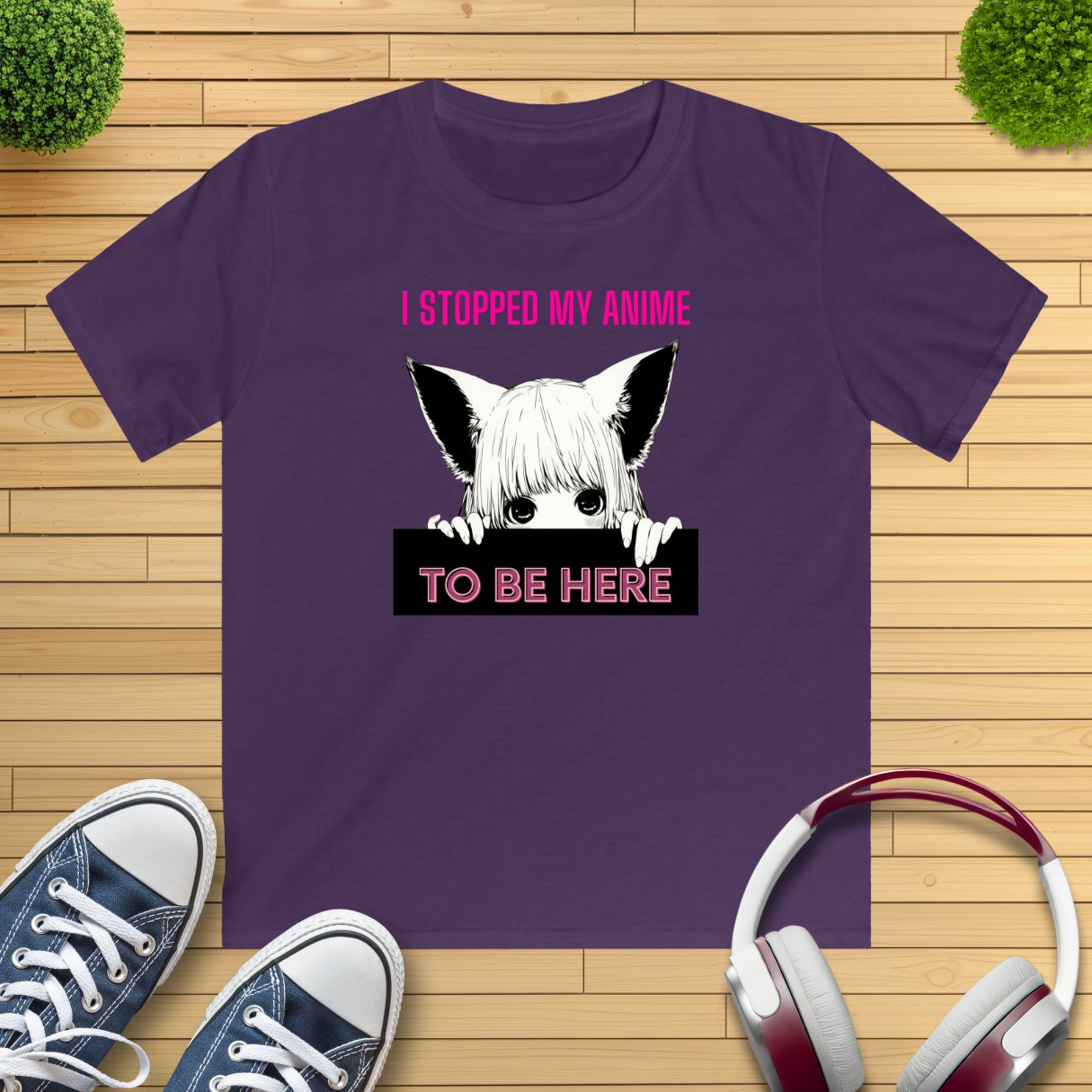 Manga Girl Kinder T-Shirt
