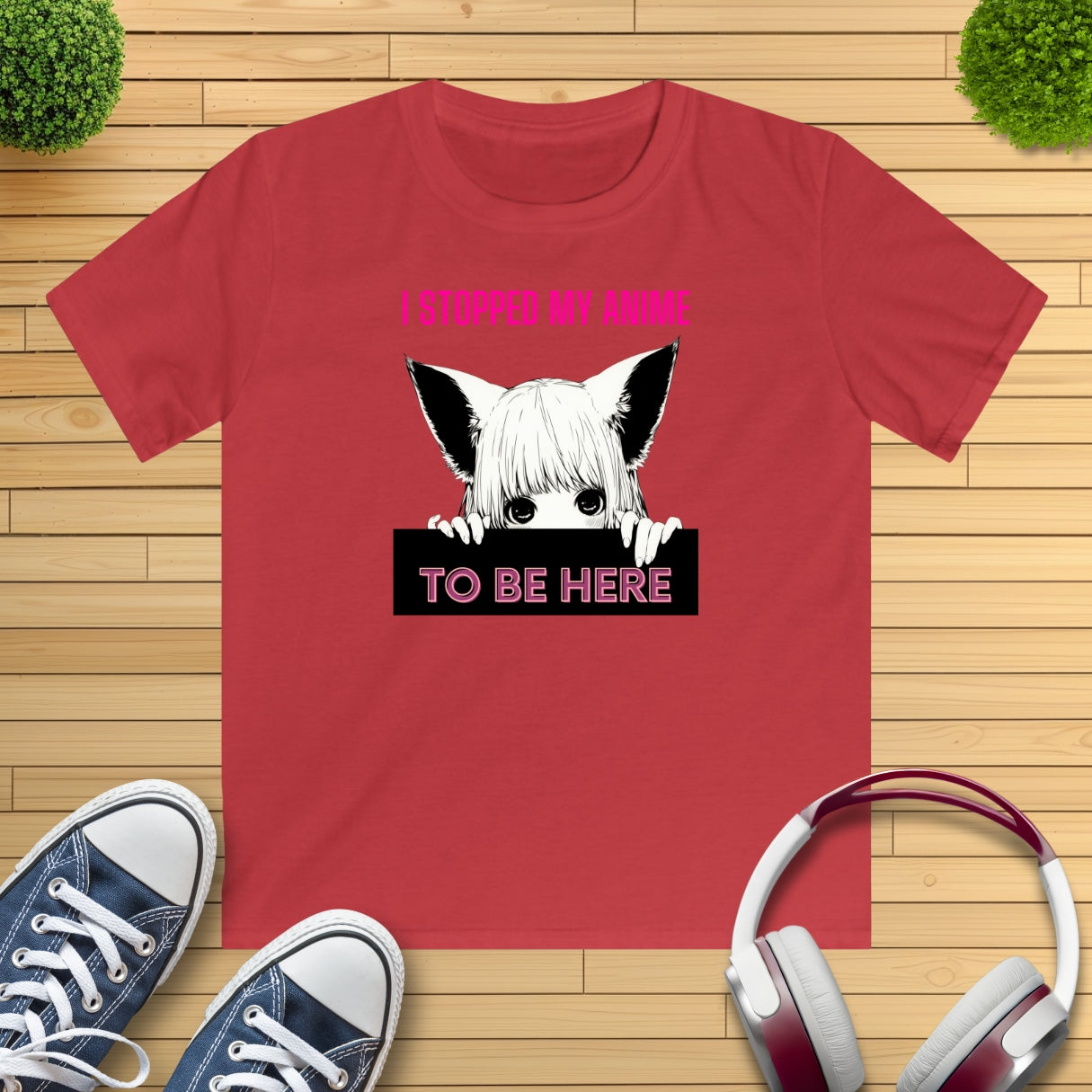Manga Girl Kinder T-Shirt