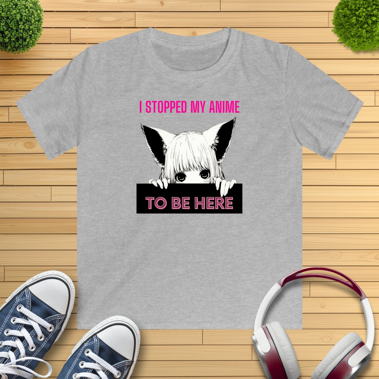 Manga Girl Kinder T-Shirt