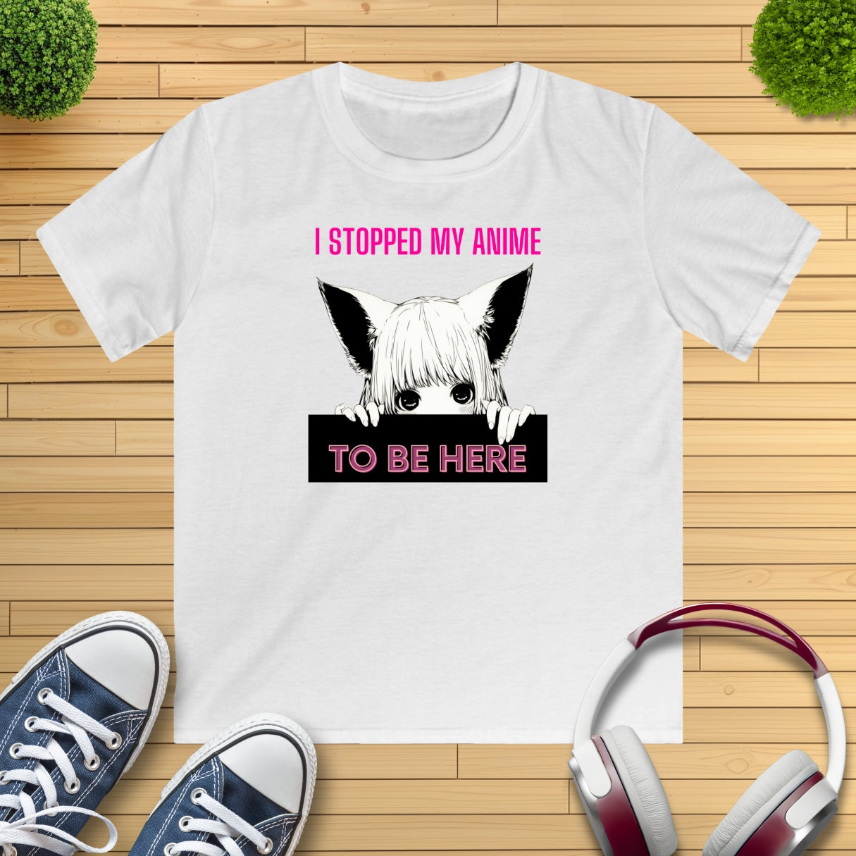 Manga Girl Kinder T-Shirt