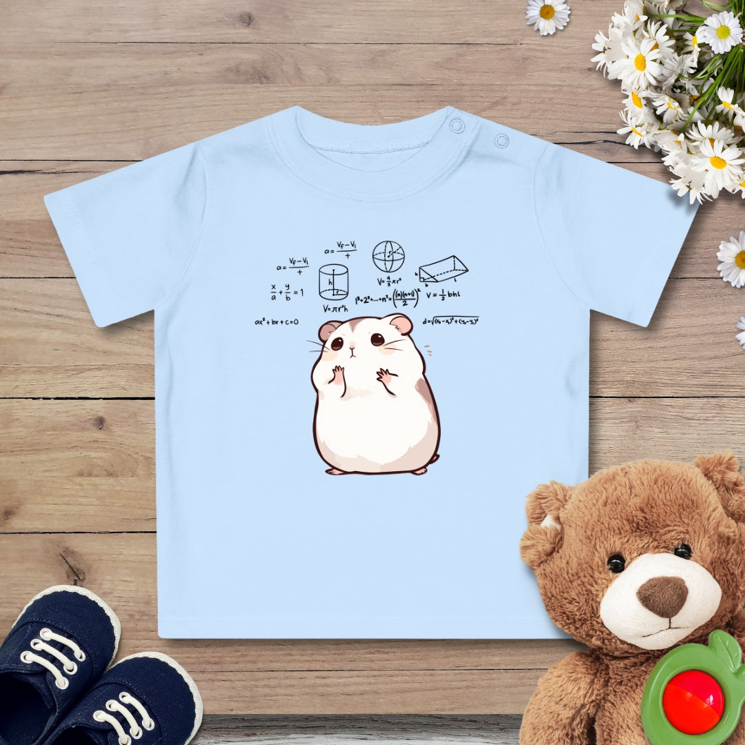 Mathe Hamster Baby T-Shirt