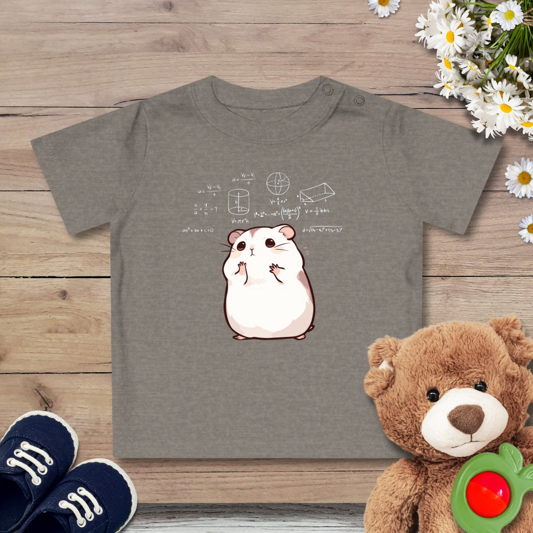 Mathe Hamster Baby T-Shirt