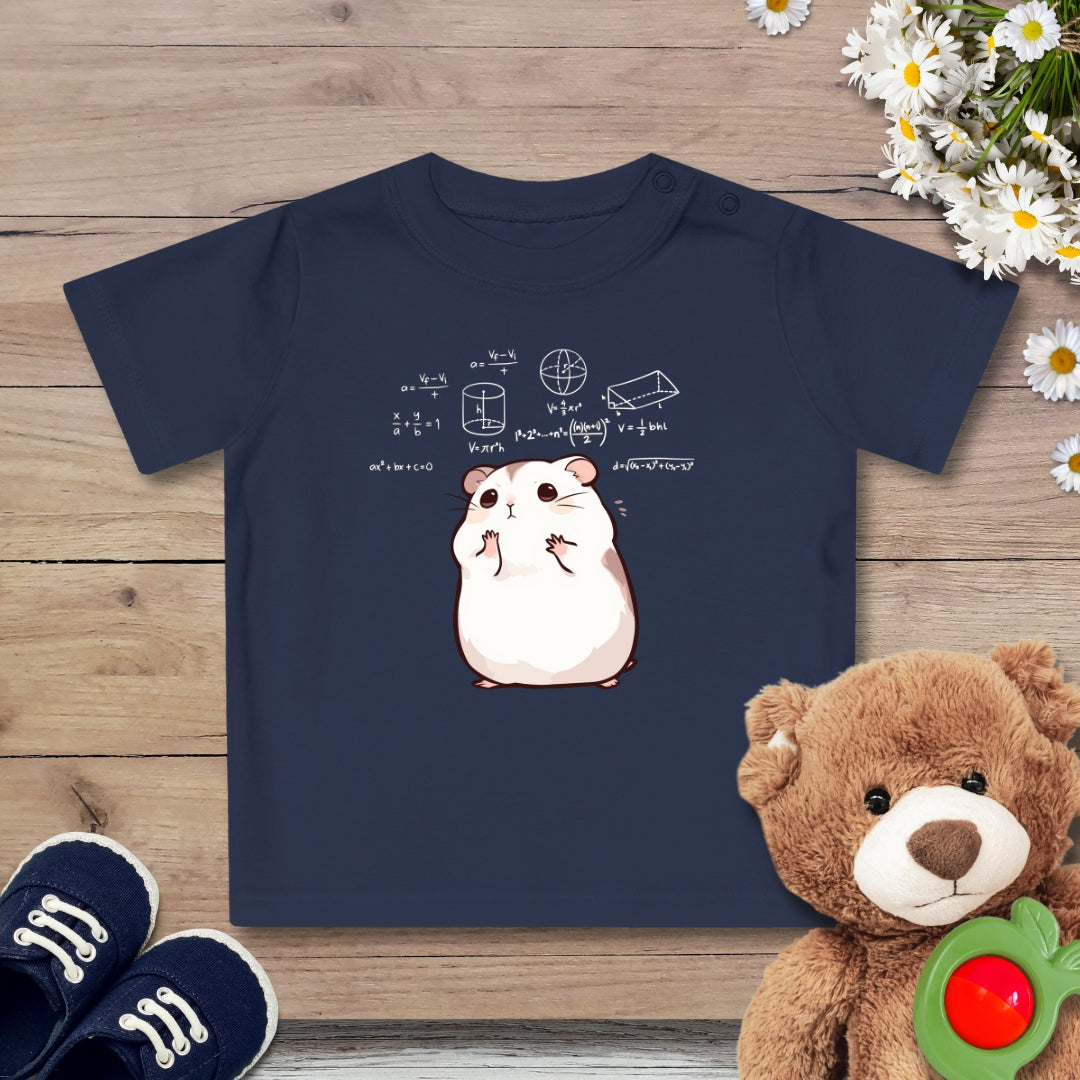 Mathe Hamster Baby T-Shirt