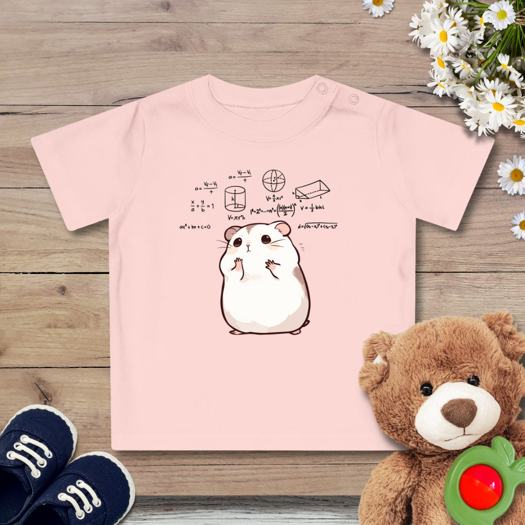 Mathe Hamster Baby T-Shirt