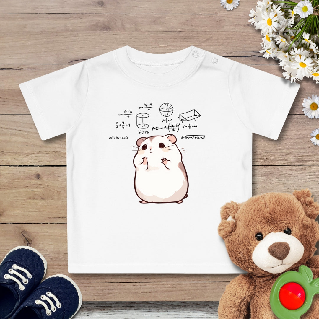 Mathe Hamster Baby T-Shirt
