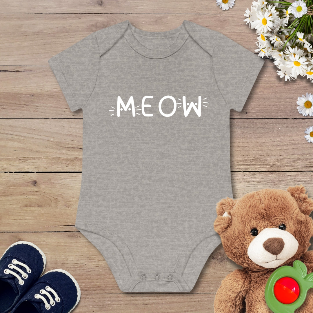 Meow Miau Katze Kurzarm Body