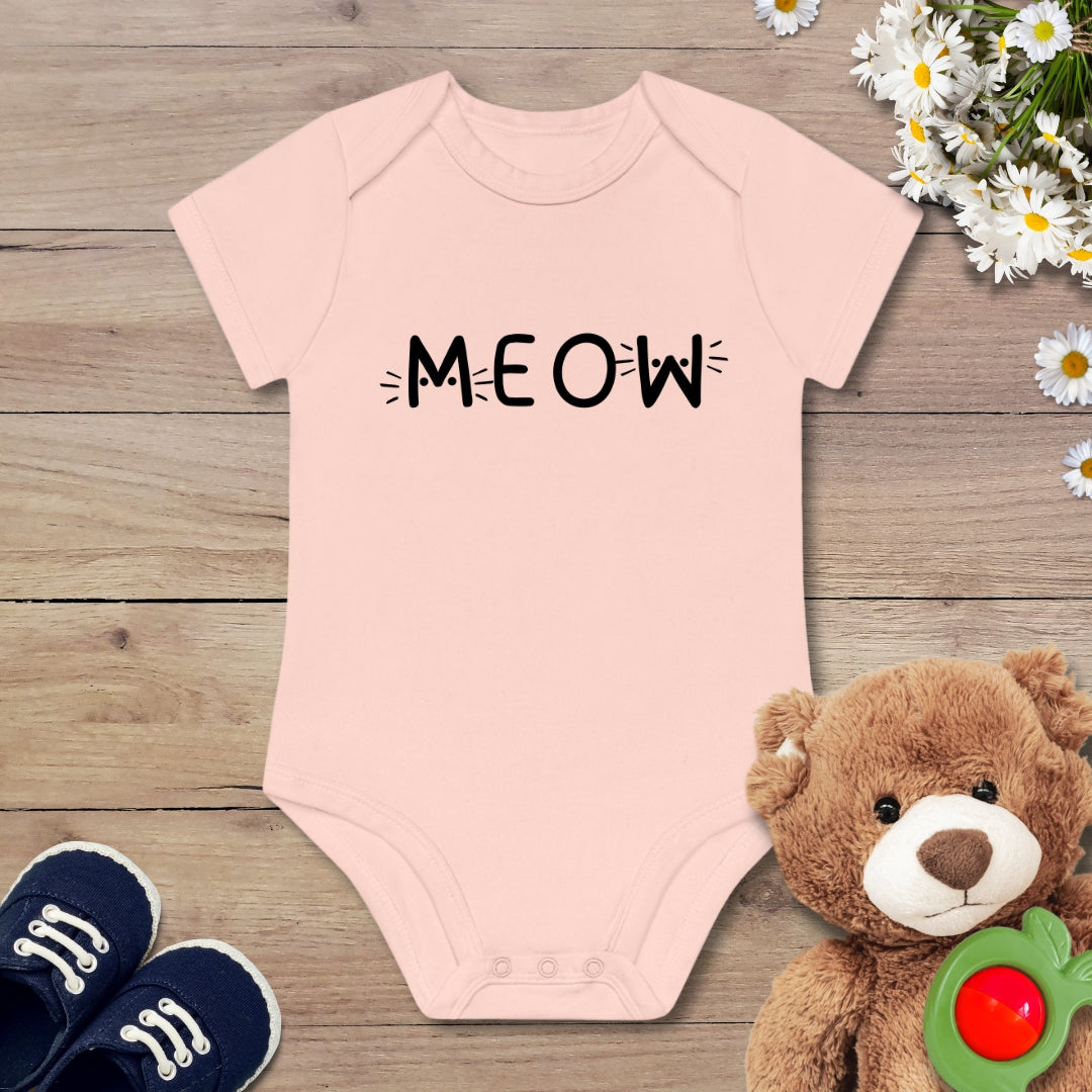 Meow Miau Katze Kurzarm Body