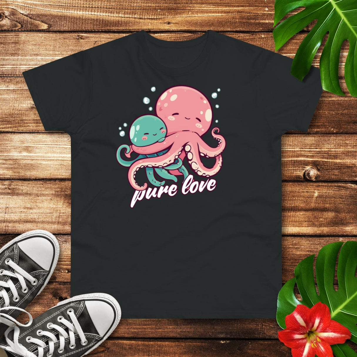 Oktopus pure love T-Shirt