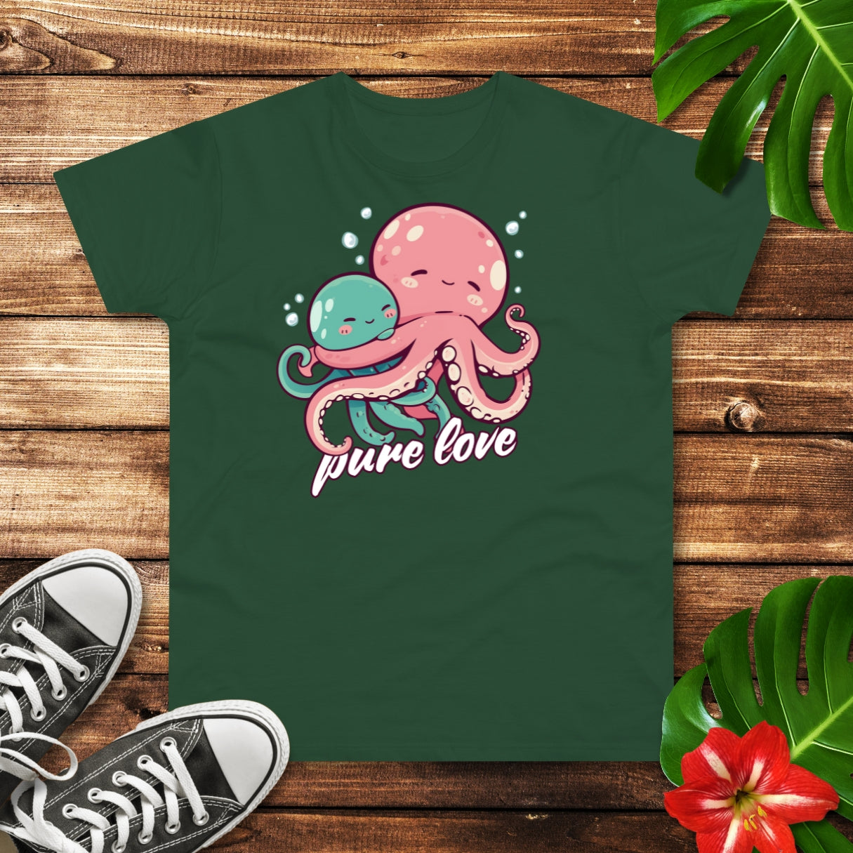 Oktopus pure love T-Shirt