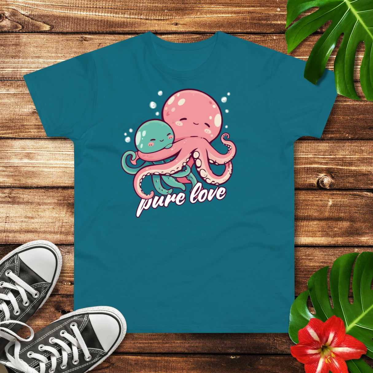 Oktopus pure love T-Shirt