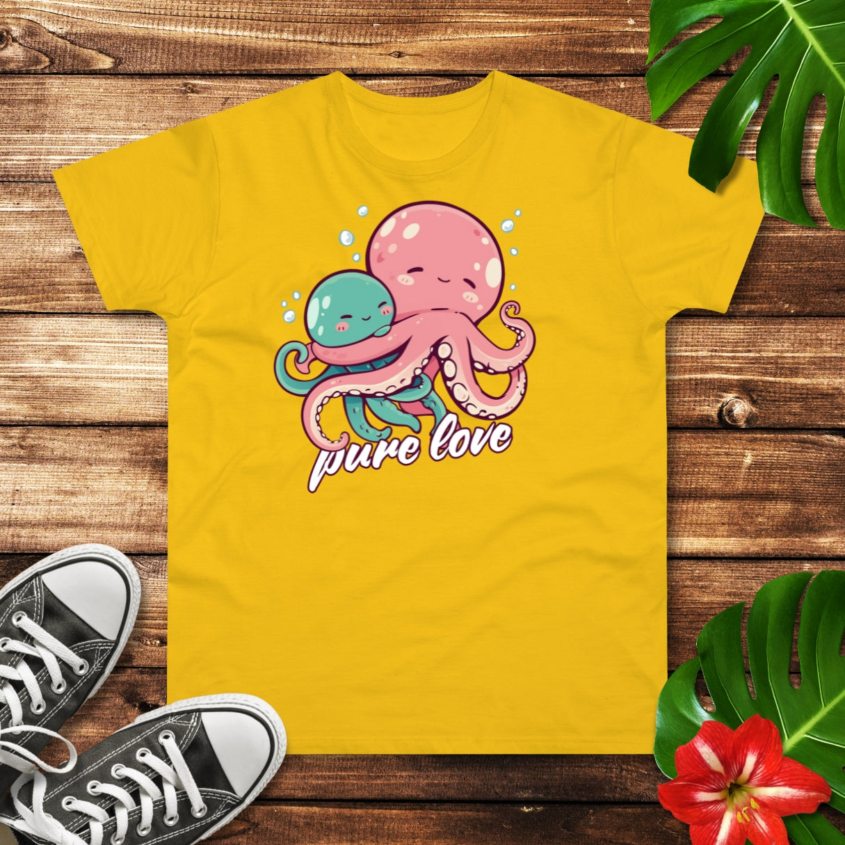 Oktopus pure love T-Shirt