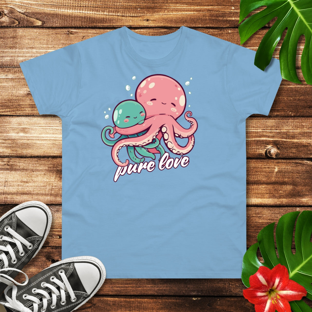 Oktopus pure love T-Shirt