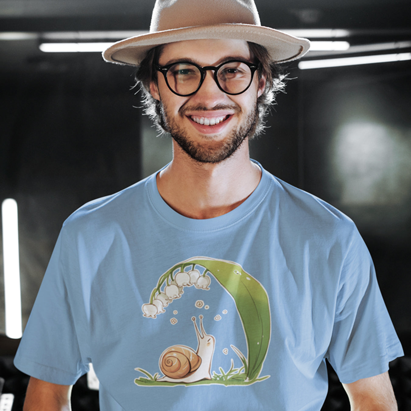 Maiglöckchen Schnecke T-Shirt