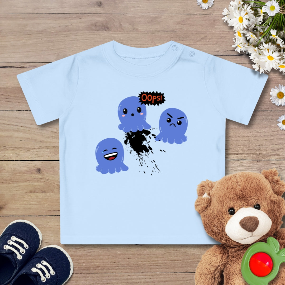 Tintenfisch Trio Baby T-Shirt