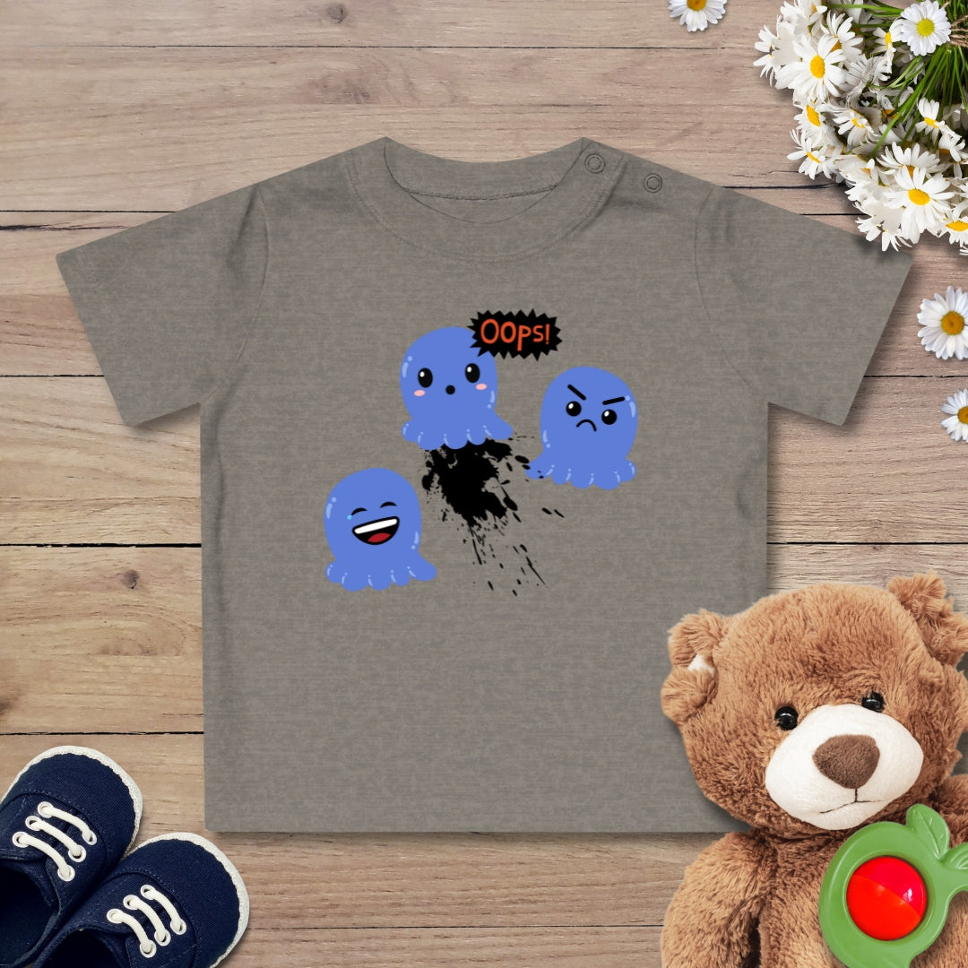 Tintenfisch Trio Baby T-Shirt