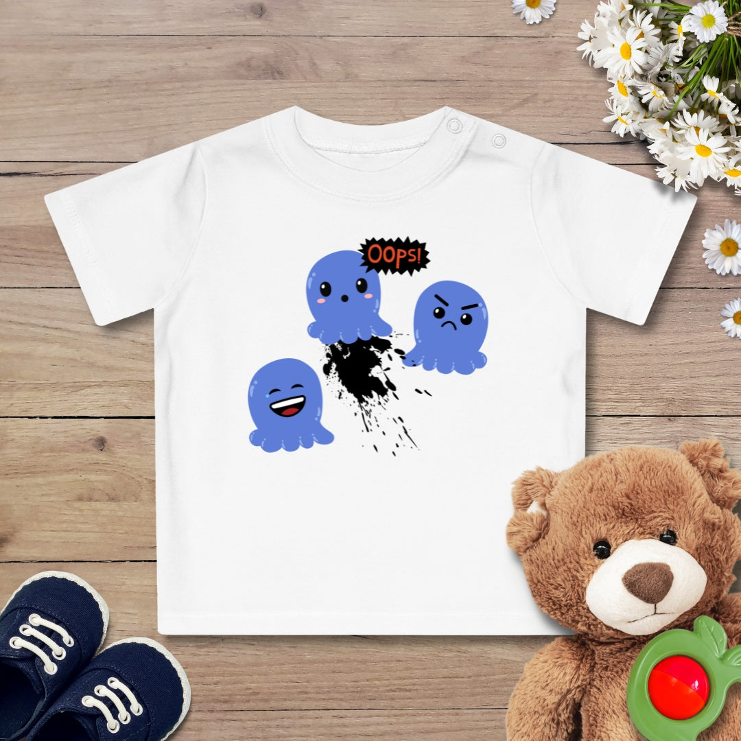Tintenfisch Trio Baby T-Shirt