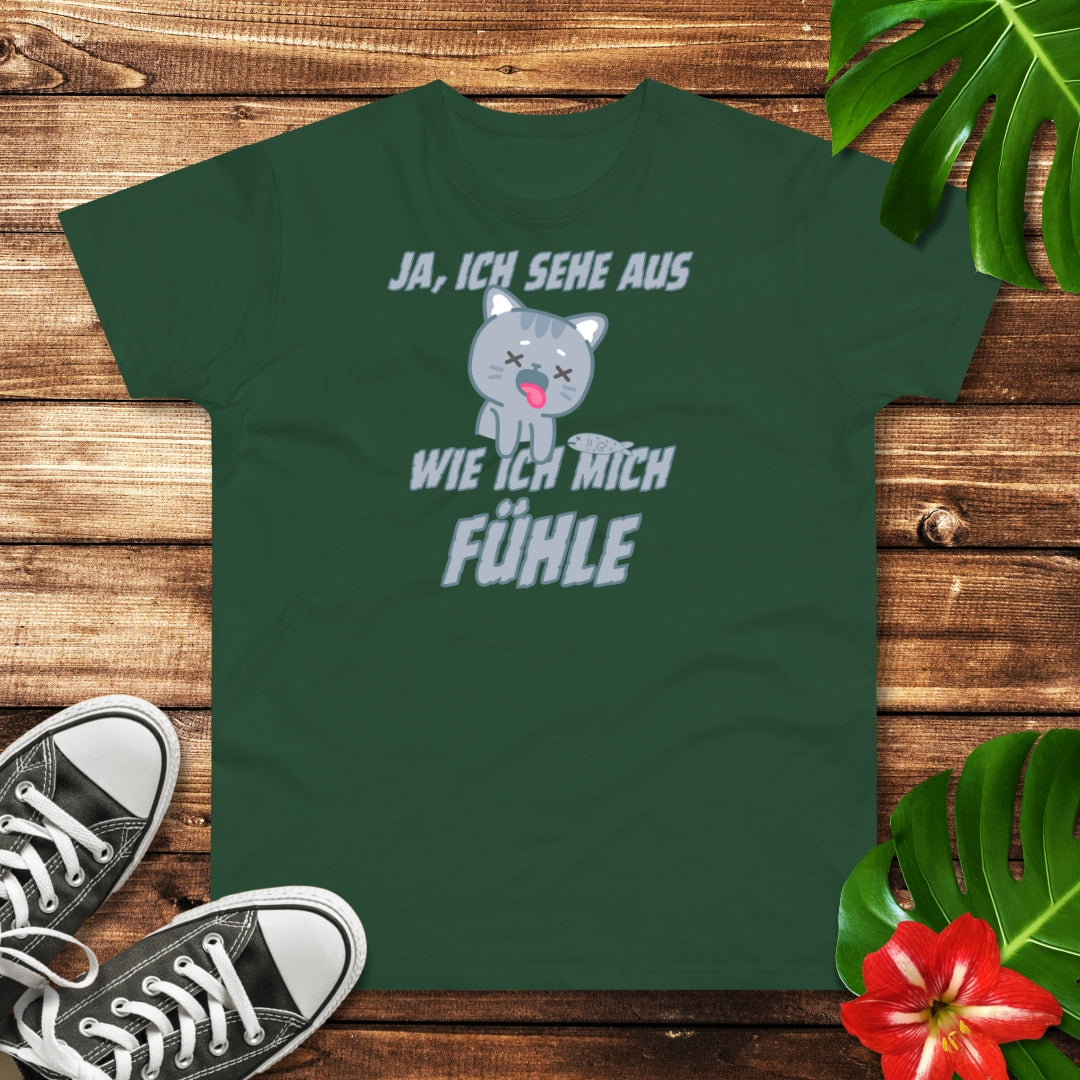 Kranke Katze T-Shirt