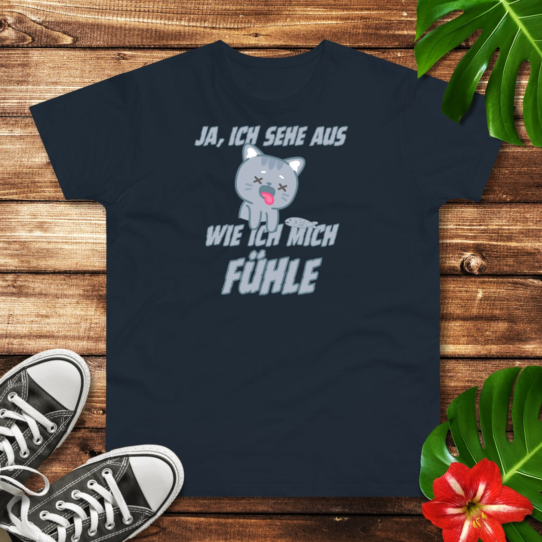 Kranke Katze T-Shirt