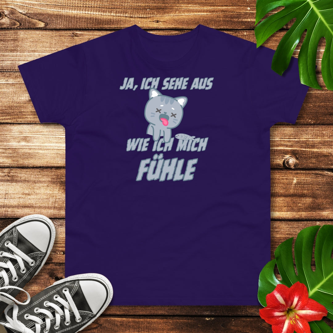 Kranke Katze T-Shirt