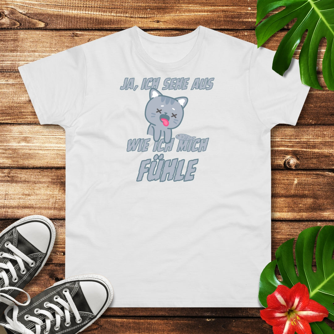 Kranke Katze T-Shirt