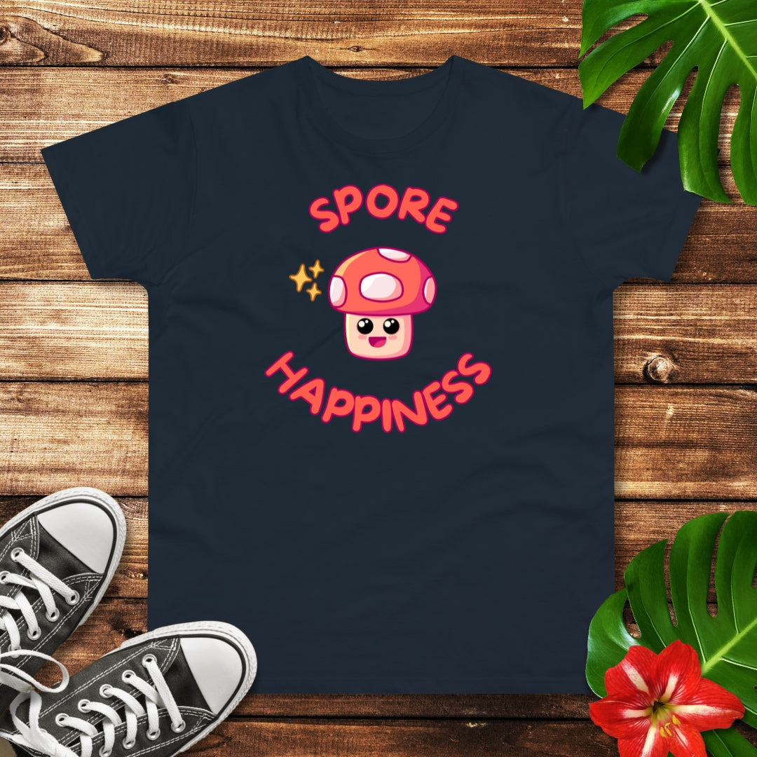 Pilz spore happiness T-Shirt
