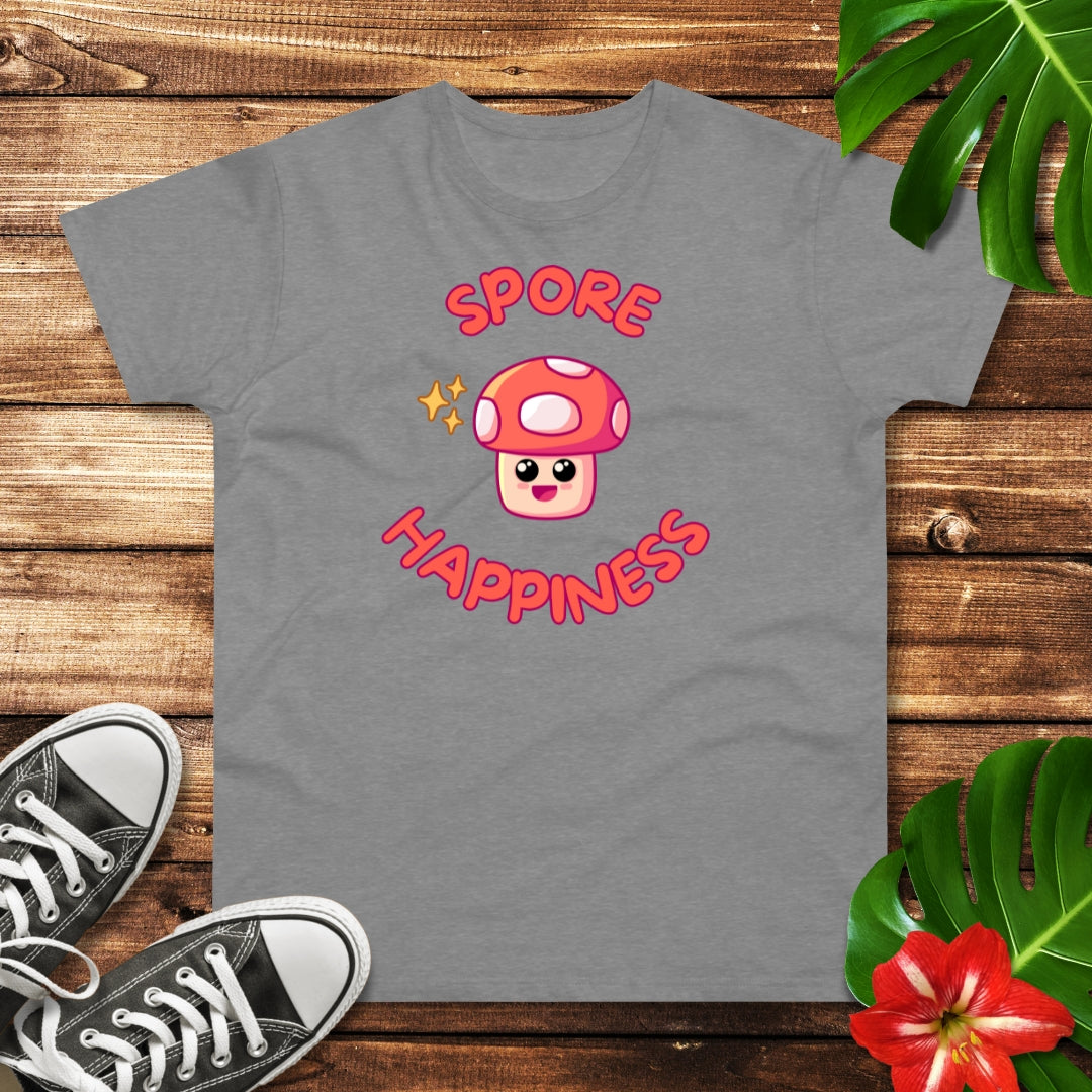 Pilz spore happiness T-Shirt