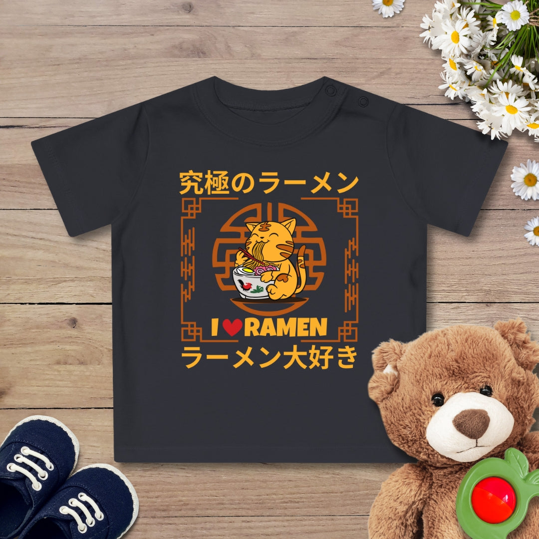 Love Ramen Katze Baby T-Shirt
