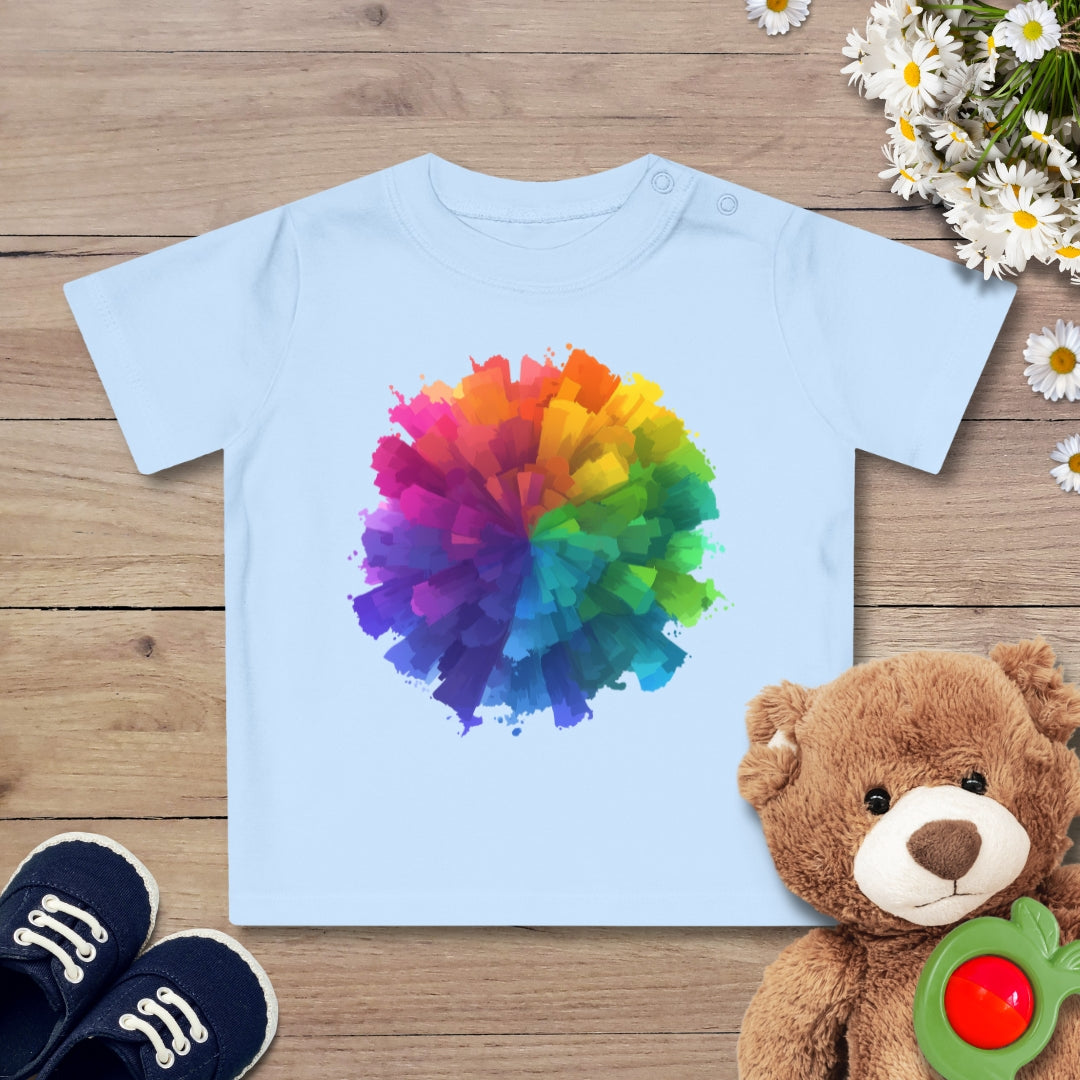 Farb splash Baby T-Shirt