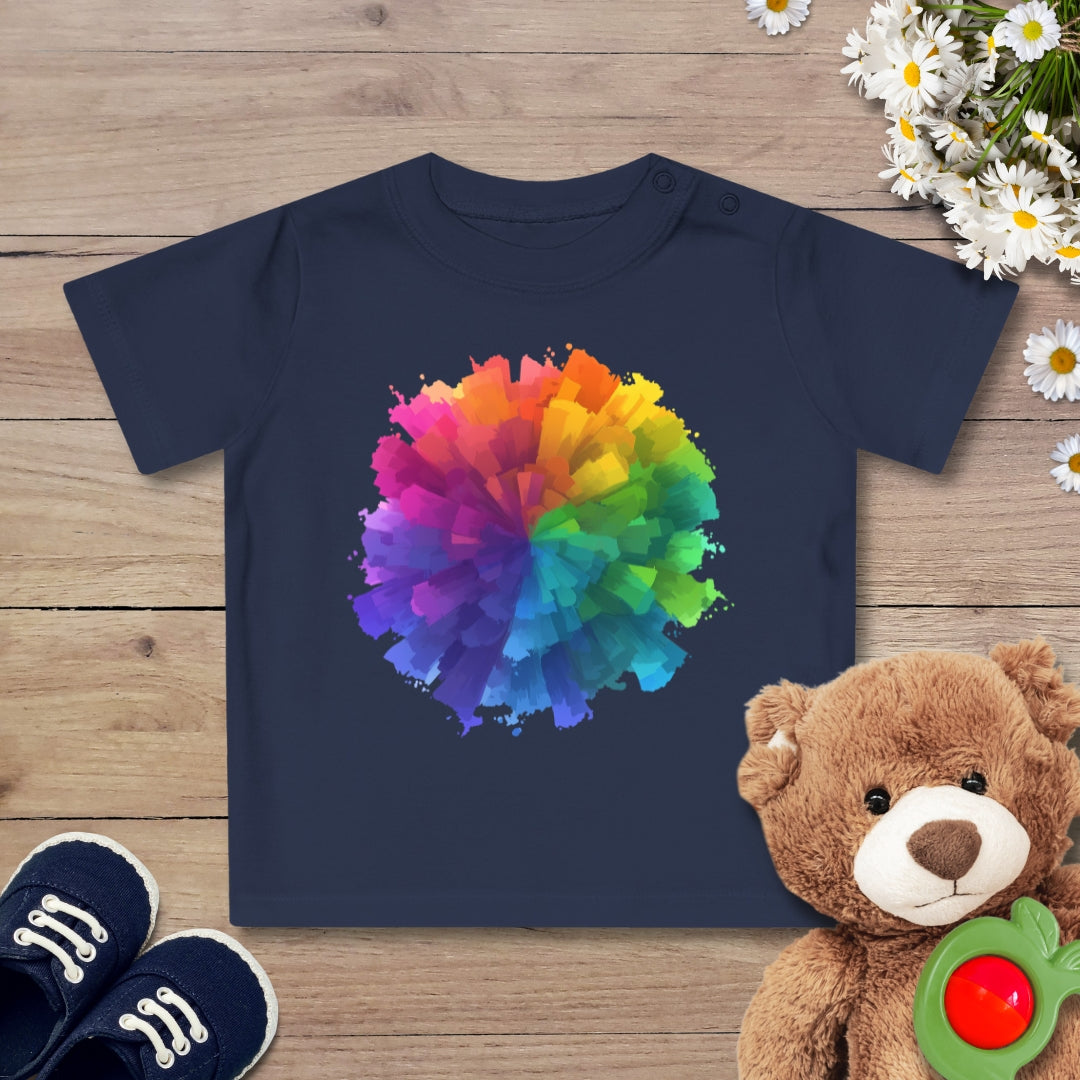 Farb splash Baby T-Shirt