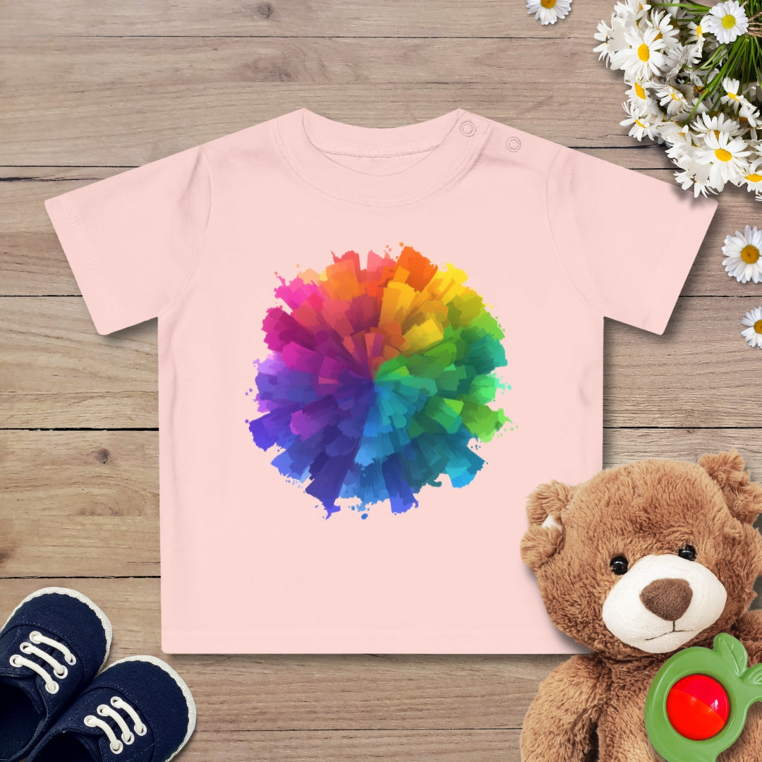 Farb splash Baby T-Shirt