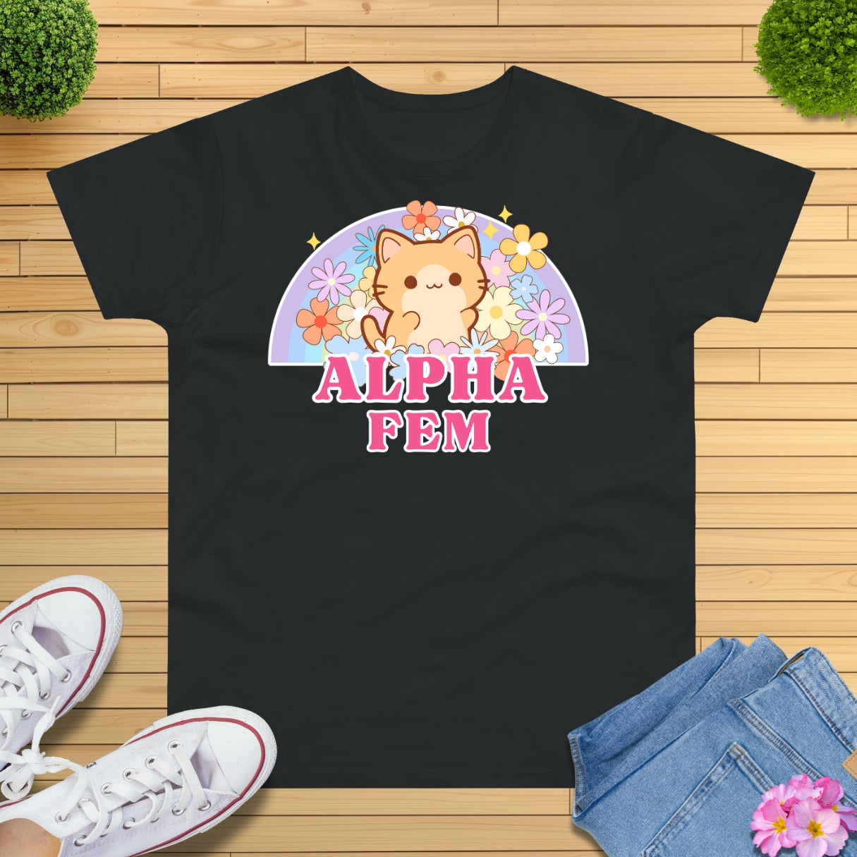 Alpha Fem Cat T-Shirt