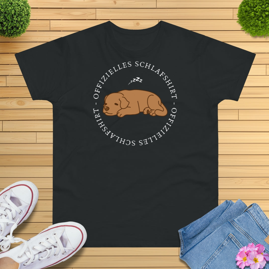 Offizielles Schlafshirt Hund T-Shirt