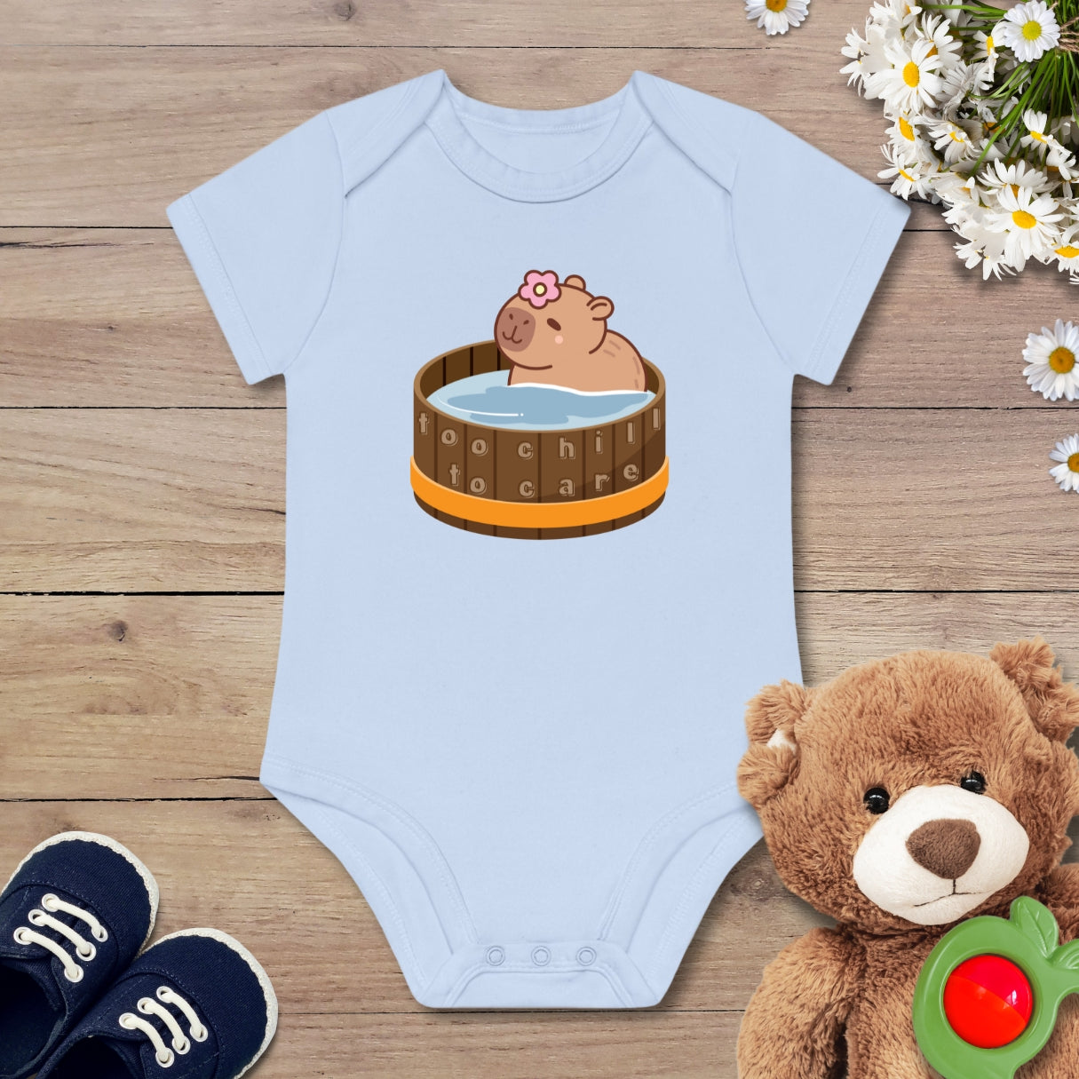Capybara chill pott Kurzarm Body