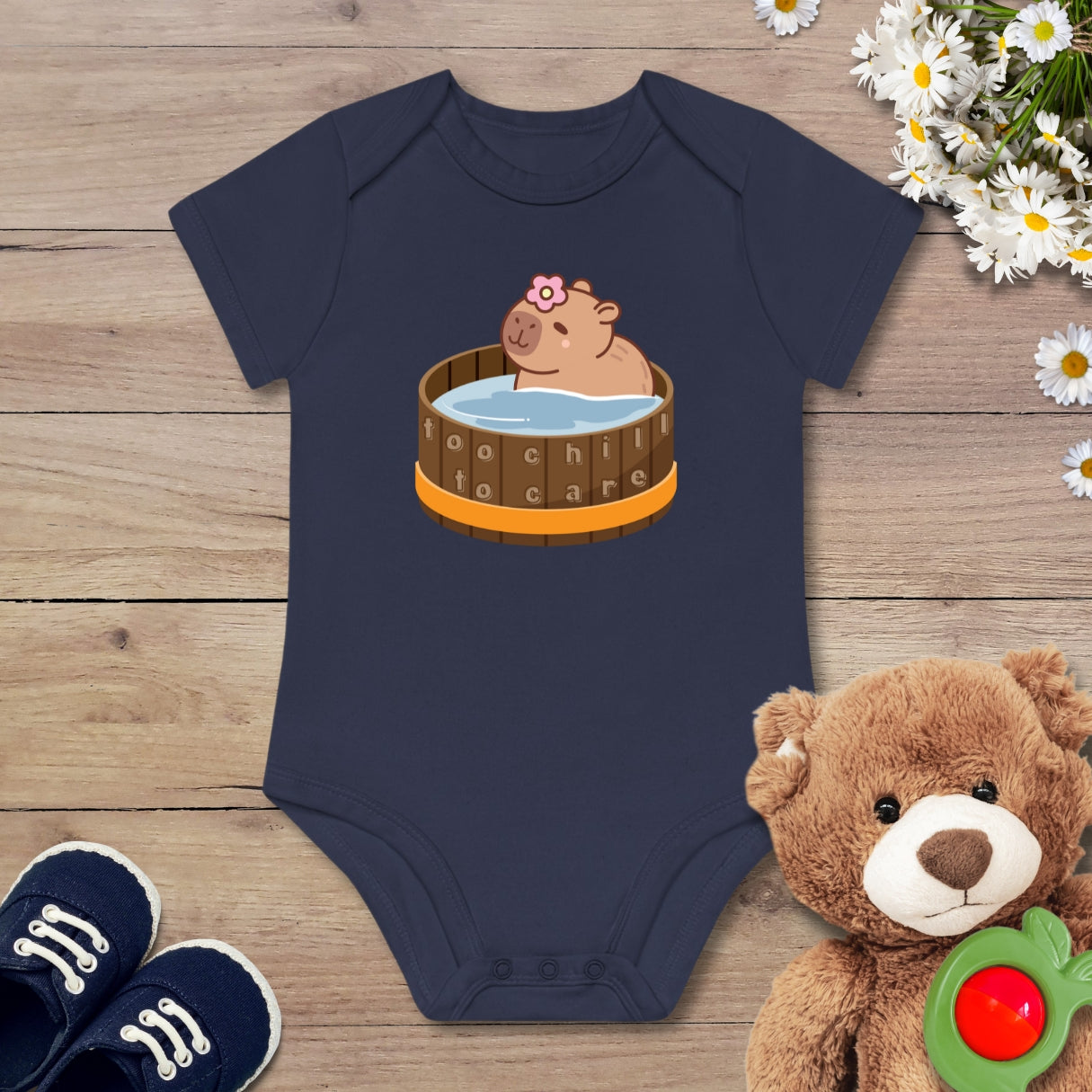 Capybara chill pott Kurzarm Body