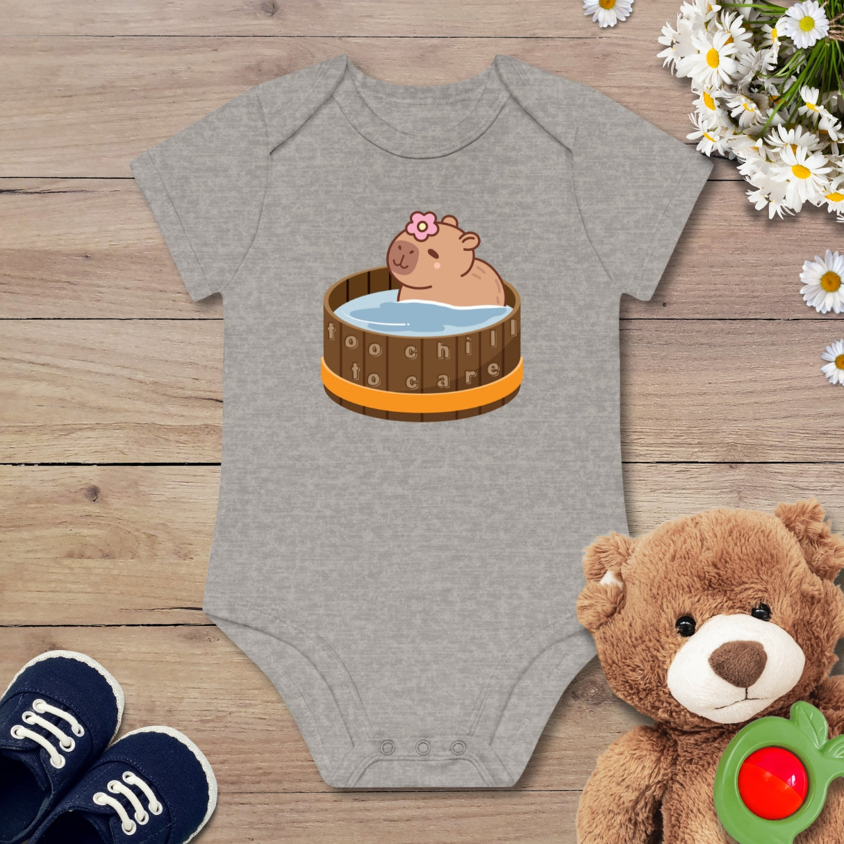 Capybara chill pott Kurzarm Body