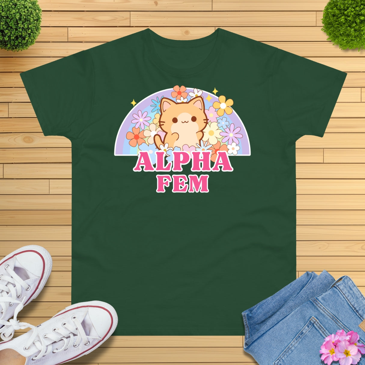 Alpha Fem Cat T-Shirt