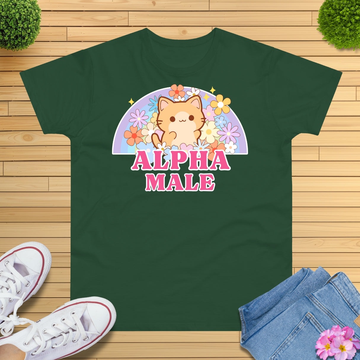 Alpha Male Cat T-Shirt