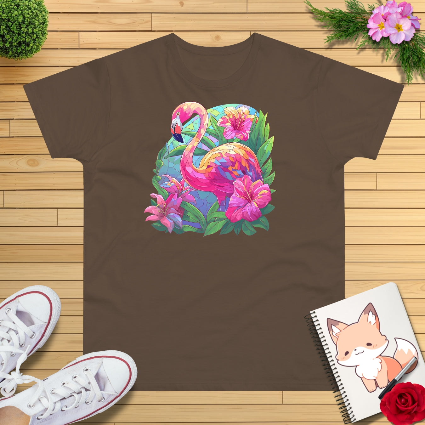 Flamingo Mosaik T-Shirt