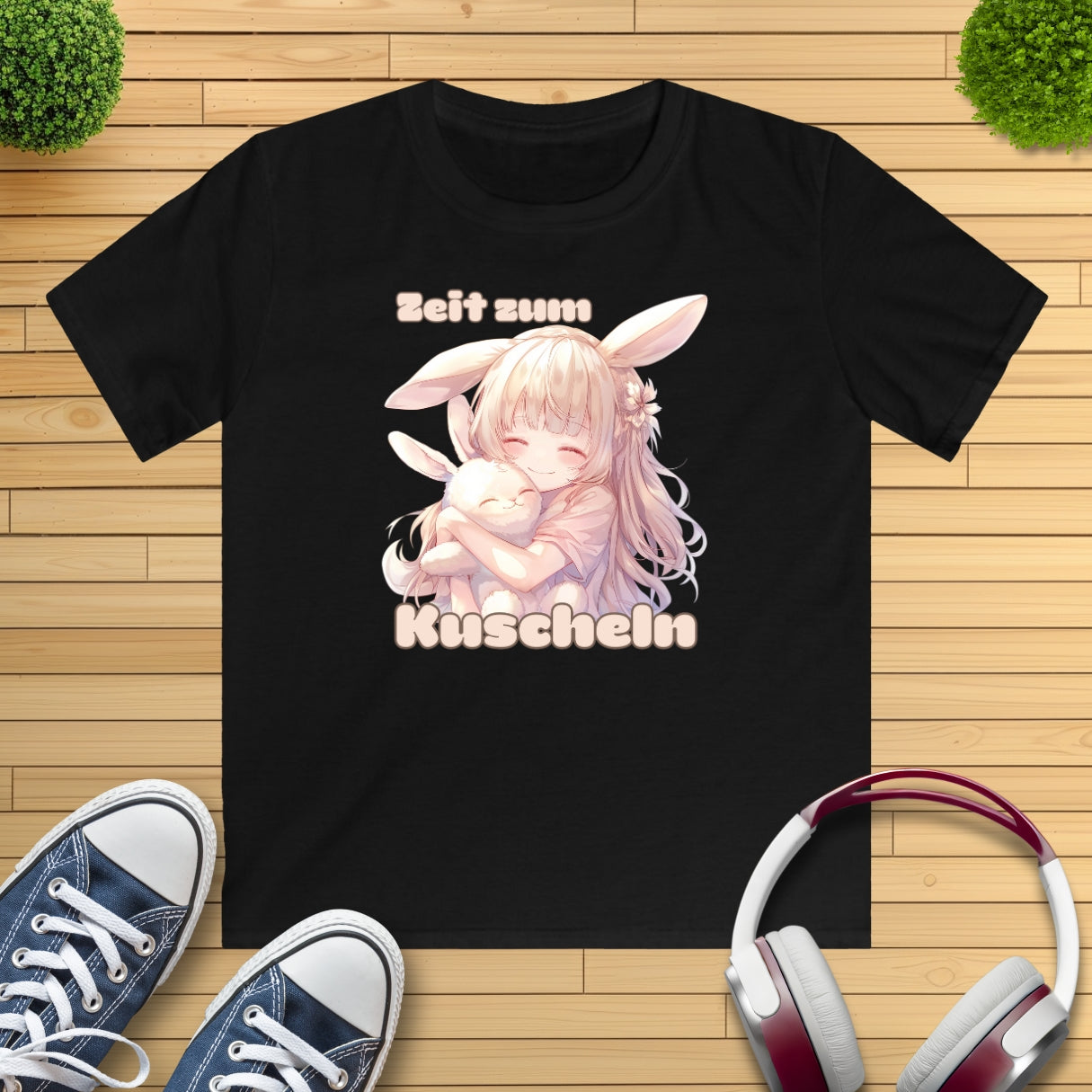 Zeit zum Kuscheln Kinder T-Shirt