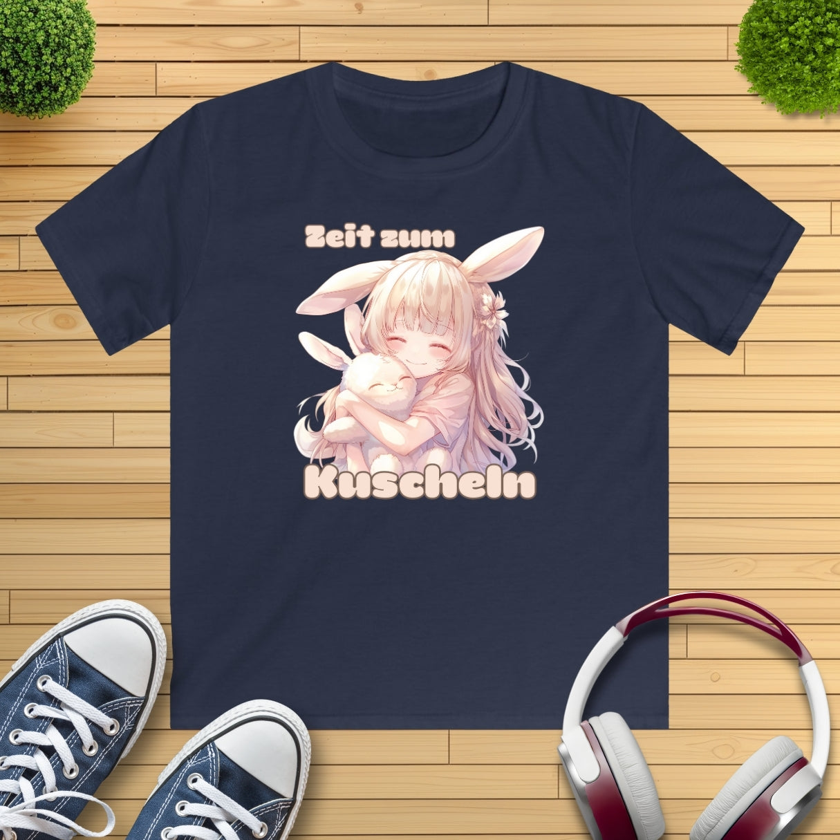 Zeit zum Kuscheln Kinder T-Shirt