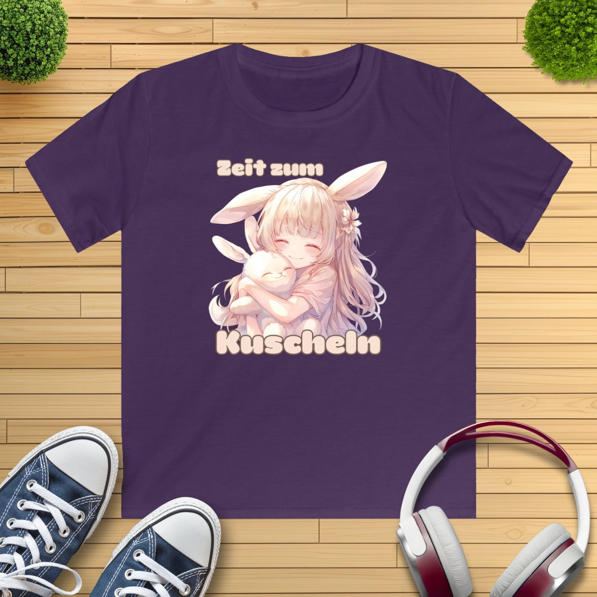 Zeit zum Kuscheln Kinder T-Shirt