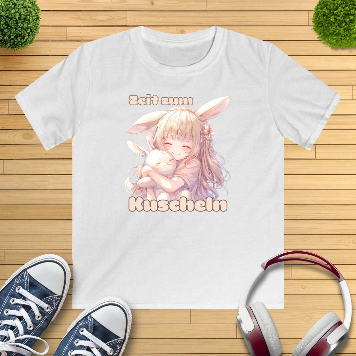 Zeit zum Kuscheln Kinder T-Shirt