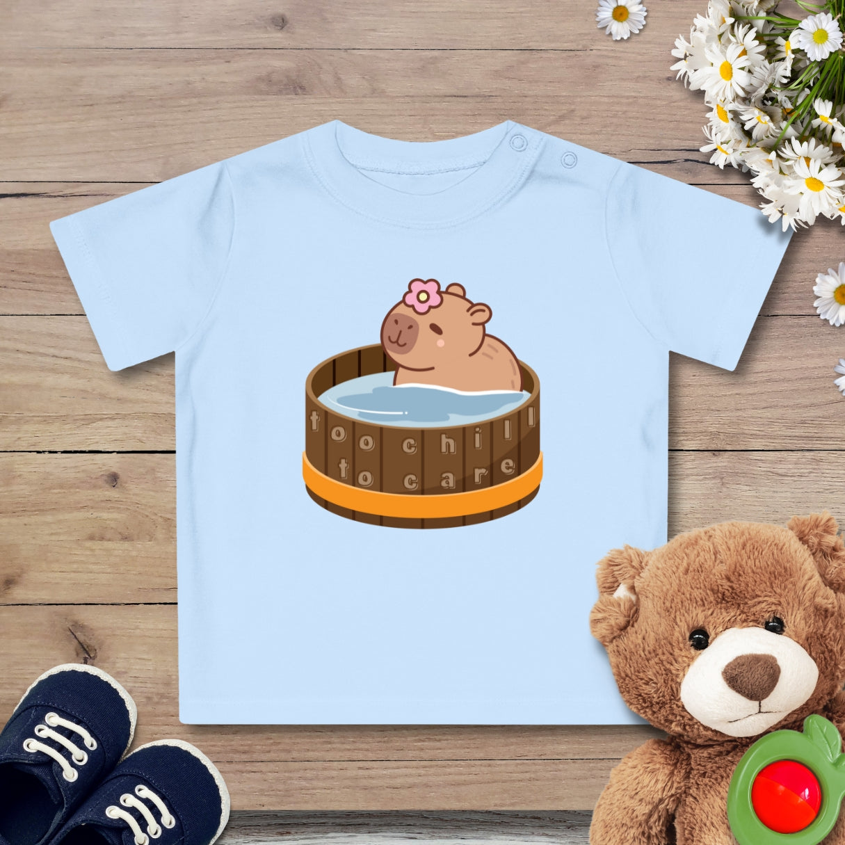Capybara Chill pott Baby T-Shirt