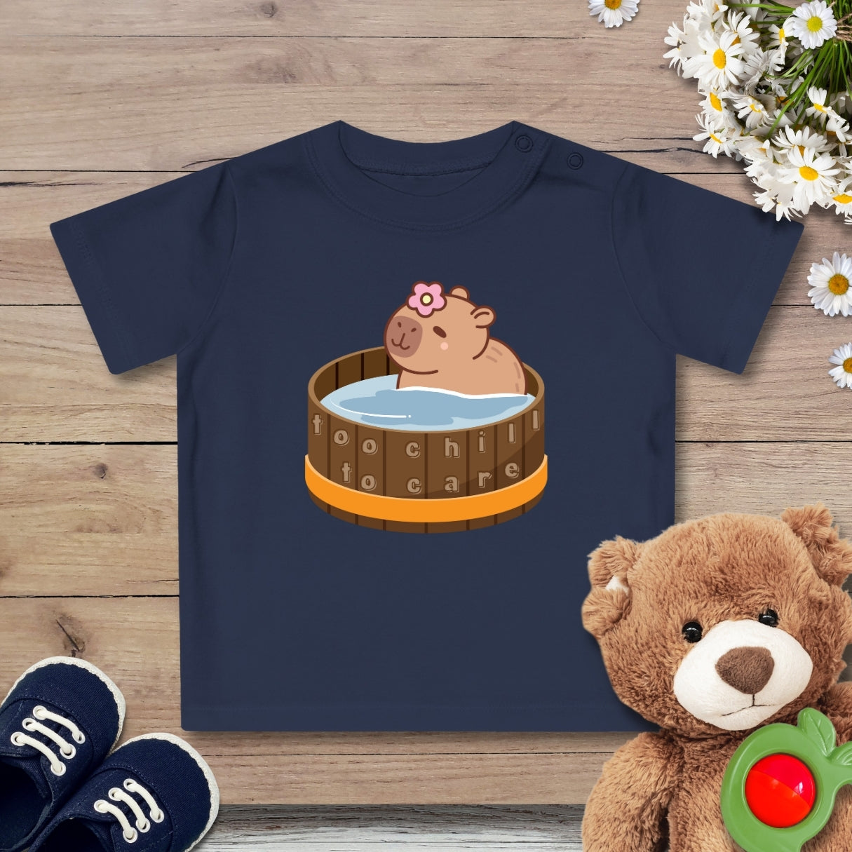 Capybara Chill pott Baby T-Shirt