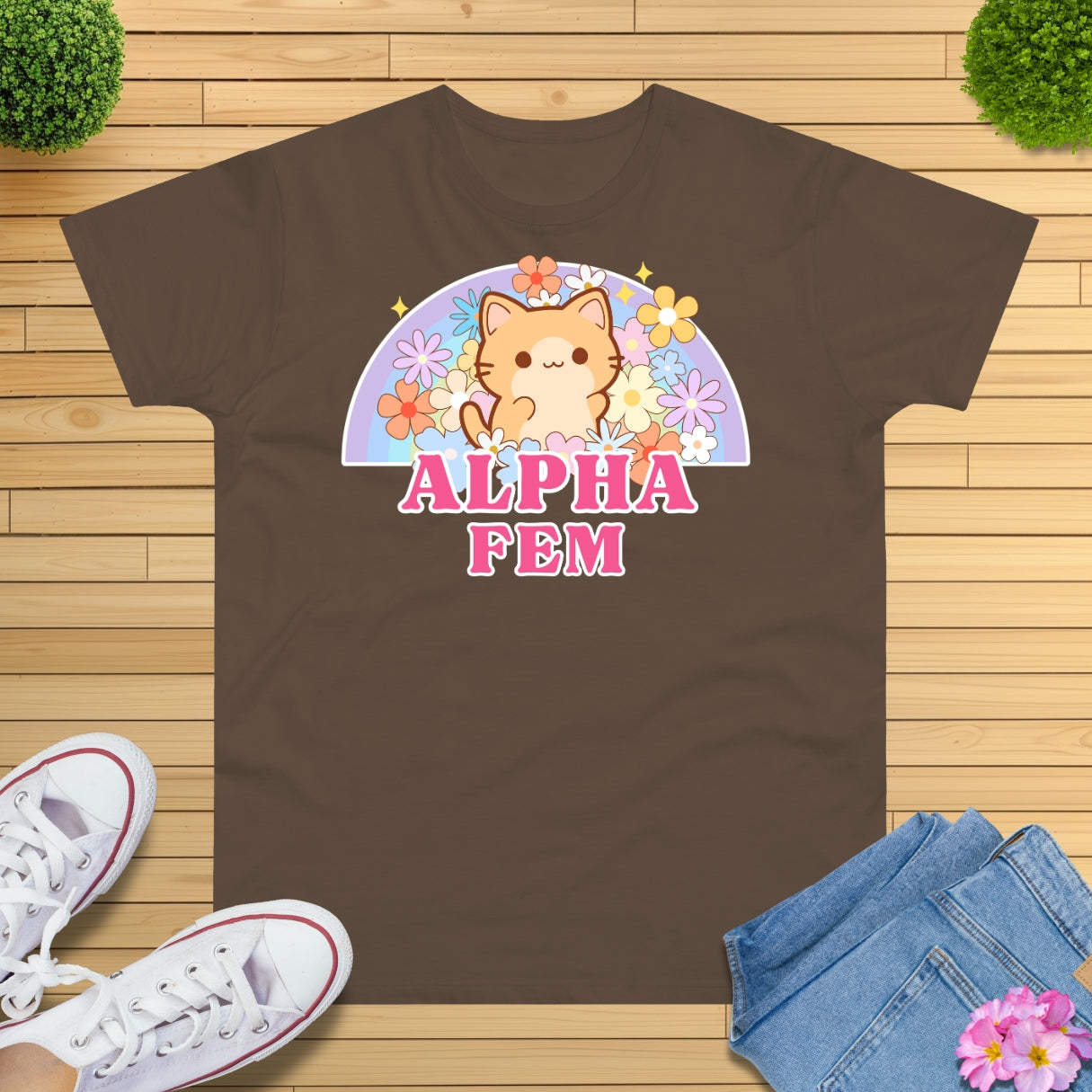 Alpha Fem Cat T-Shirt
