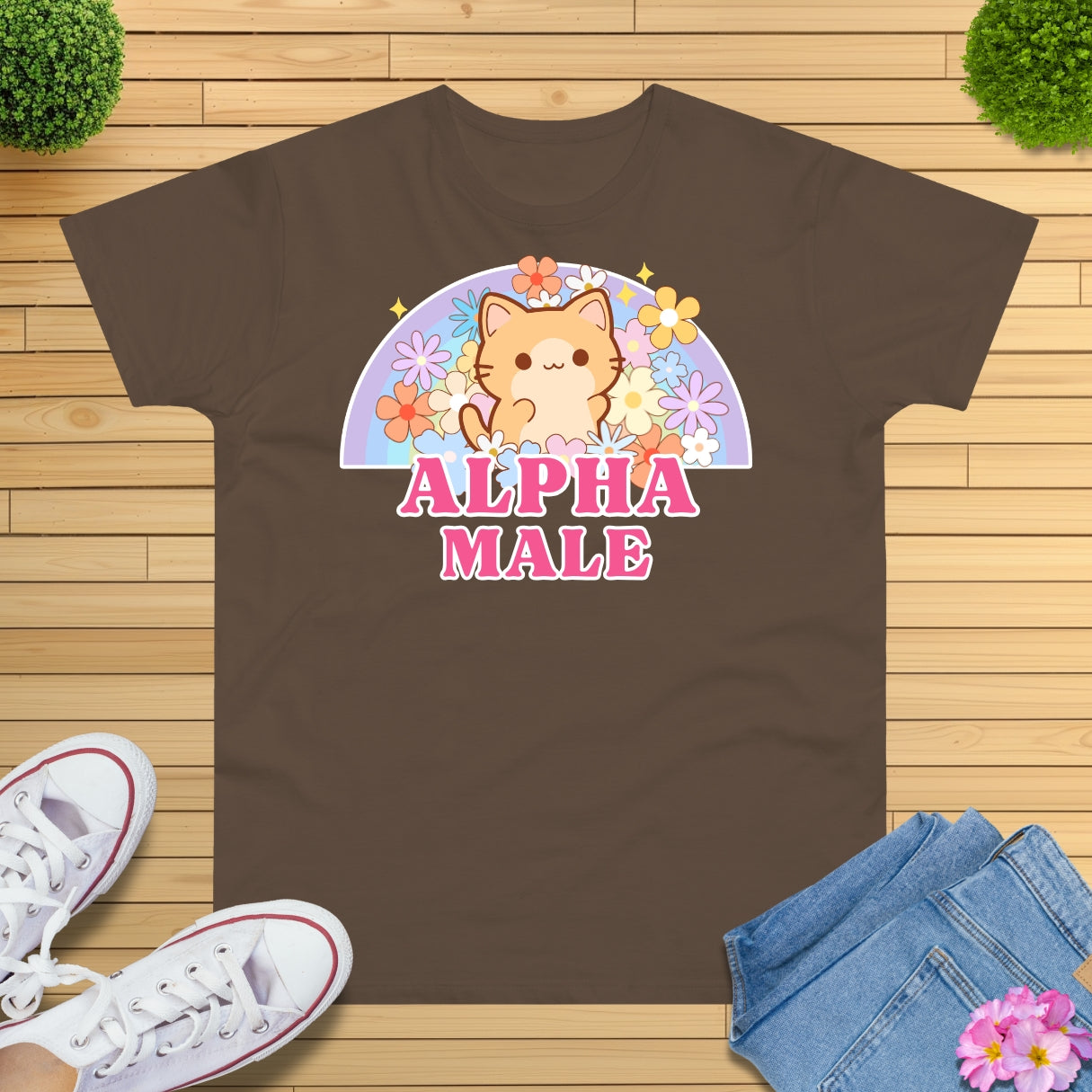 Alpha Male Cat T-Shirt
