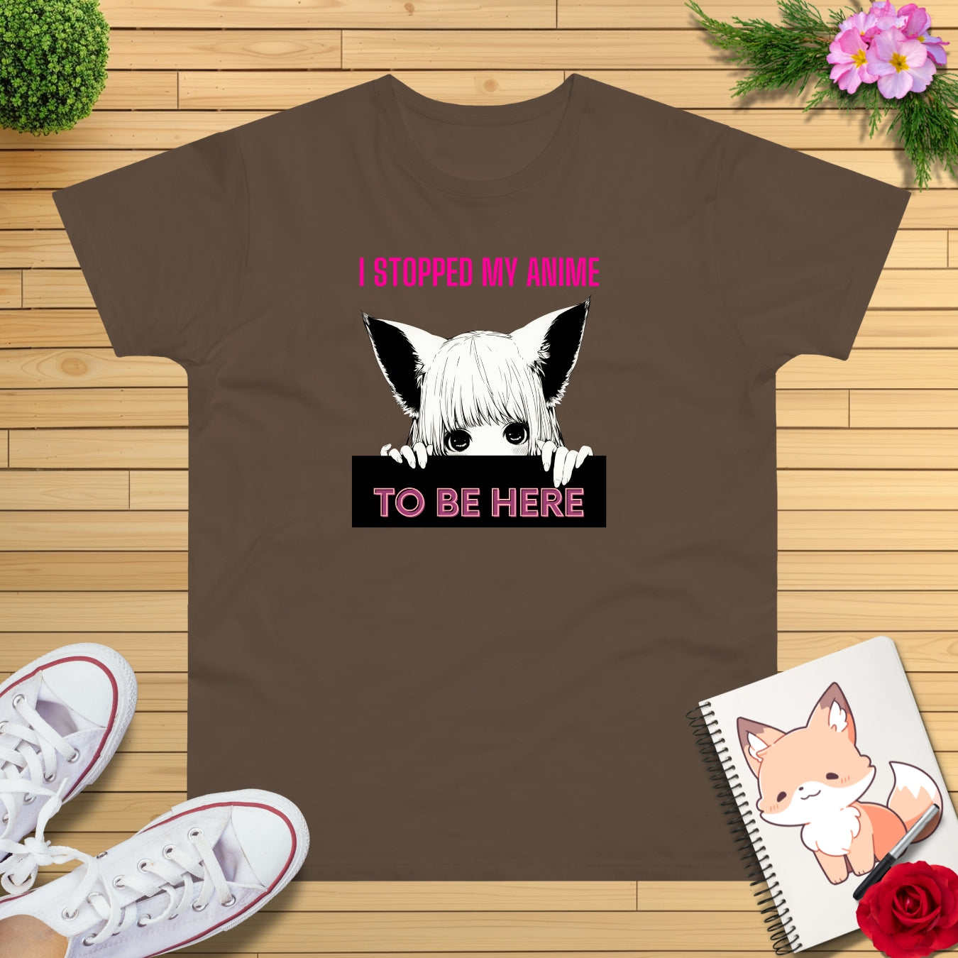 Catgirl i stopped my anime T-Shirt